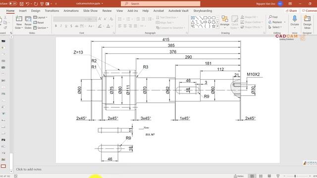Inventor 2022 Tutorial #231 | 3D Shaft Gear Design for Lathe CNC смотреть онлайн