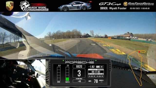 Porsche 992 GT3 Cup at VIR смотреть онлайн