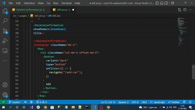 Part-6 |ReactJS(v18) | Redux Toolkit | State Management | CRUD Example смотреть онлайн