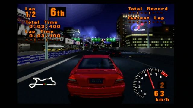 Gran Turismo 1 - Arcade Mode (PS1) //