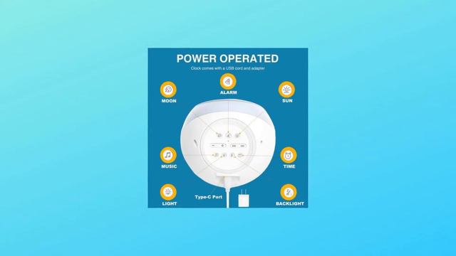 Sun & Moon Rise Kids Alarm Clock, Children's Sleep Trainer смотреть онлайн