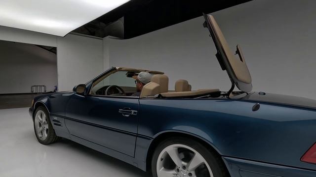 B5818 2000 Mercedes Benz SL600 Top operation смотреть онлайн