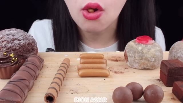 【ASMR】CHOCOLATE PARTY?MUKBANG 먹방 食べる音 EATING SOUNDS NO TALKING