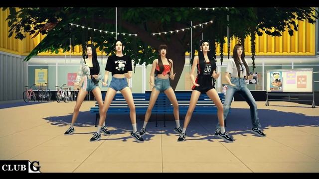 NewJeans - Hype Boy [sims 4 dance cover] #sims4 смотреть онлайн