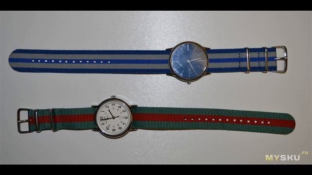 Тканевые Ремешки для Часов | #Обзор смотреть онлайн