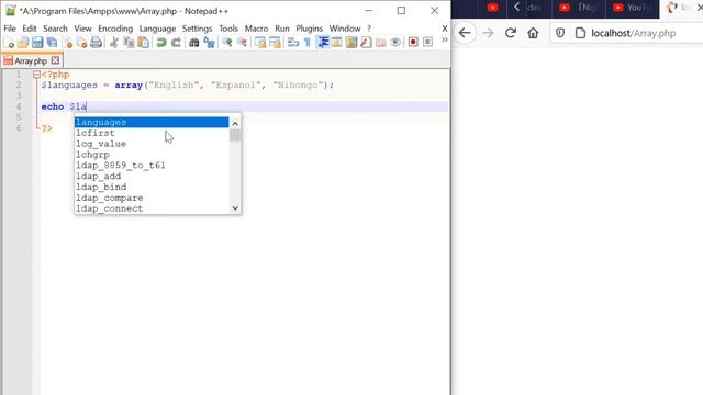 Minute Coding PHP Lesson 7 Array смотреть онлайн