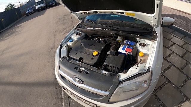 Плавающие обороты. Lada Granta.