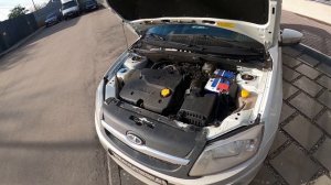 Плавающие обороты. lada granta.