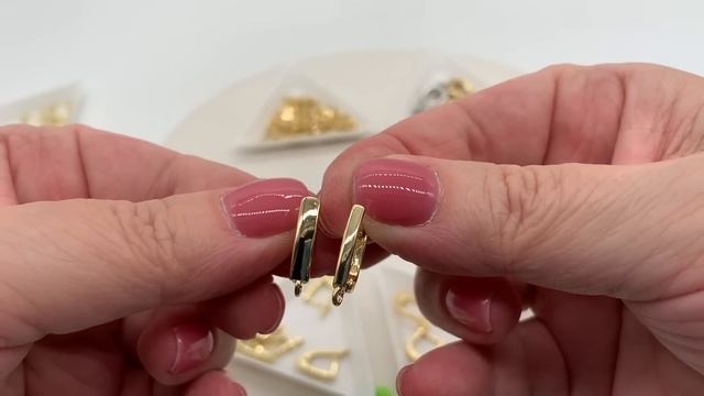 #50 Базовая фурнитура «люкс» для изготовления бижутерии. Обзор для мастеров. Посылки с Алиэкспресс.