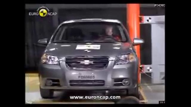 [Crash Test] Chevrolet Aveo (Prueba de Impacto Lateral) смотреть онлайн