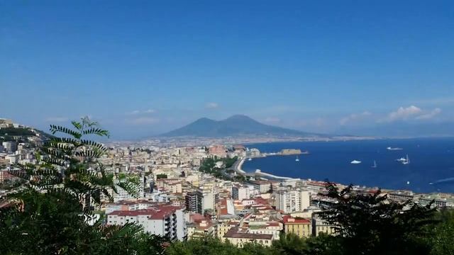 Неаполь вид на Везувий. Napoli Vesuvio смотреть онлайн