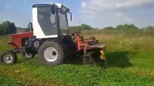 Самодельный комбайн из т 40 смотреть онлайн