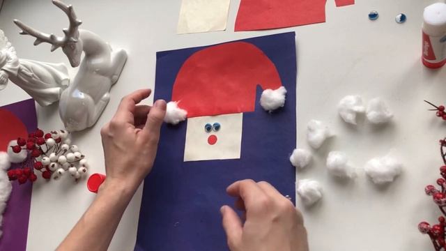 3 ПОДЕЛКИ ДЛЯ ДЕТЕЙ «САНТА» ???????❄️ смотреть онлайн