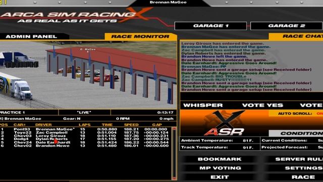 ARCA Sim Racing Fun смотреть онлайн