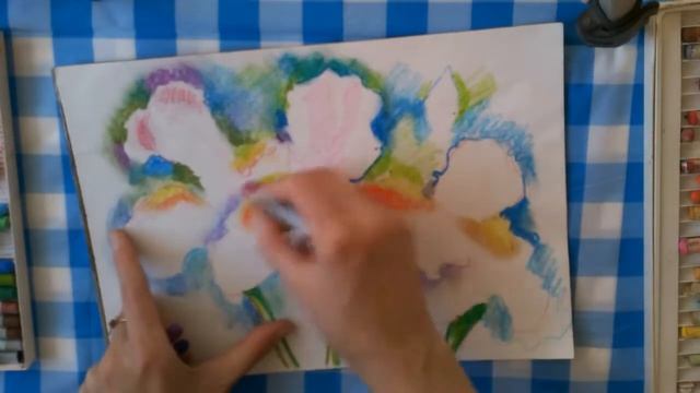 "Ирисы. Масляная пастель. Практика", Baltinart смотреть онлайн
