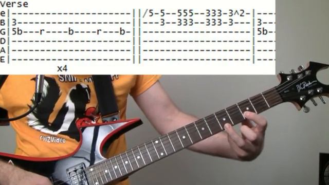 Korn Blind For 6 String Guitars - Guitar Chords Lesson & Tab Tutorial in Standard Tuning смотреть онлайн