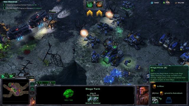 ☢ StarCraft II - Oblivion Express Coop Gameplay смотреть онлайн
