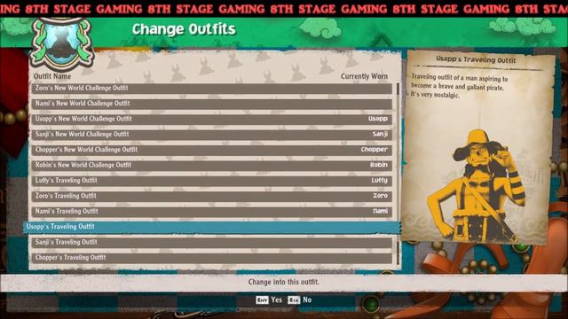 All DLC Outfits (One Piece Odyssey) смотреть онлайн