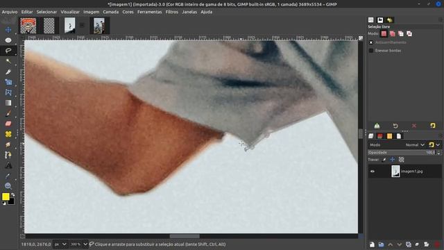 GIMP AULA 4 - "4 FORMAS DE REMOVER O FUNDO DA IMAGEM - Deixando fundo transparente" смотреть онлайн