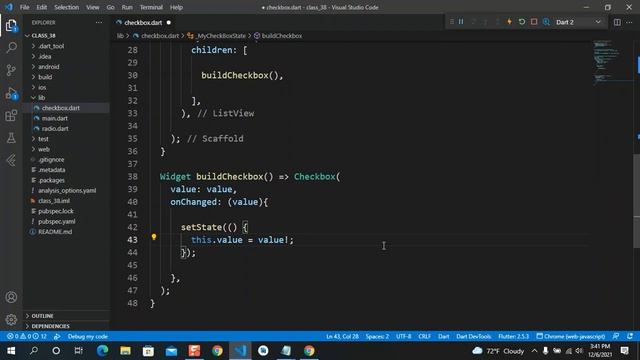 Flutter: Checkbox Checked Single & Multiple Flutter Bangla tutorial part:-28 смотреть онлайн