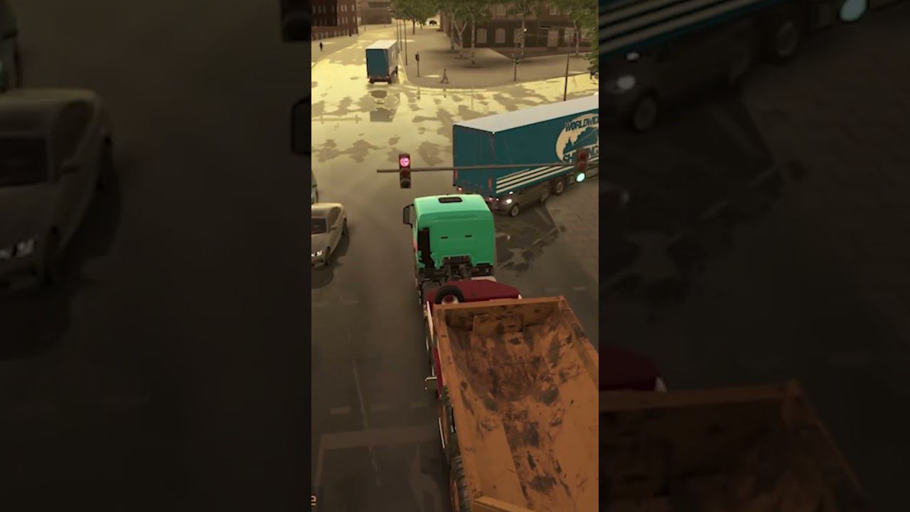 Такого трафика нет ни в одной игре Heavy Cargo - The Truck Simulator смотреть онлайн