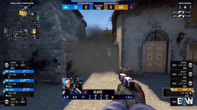 Прогноз MOUZ ASTRALIS - 15.07.22 - IEM COLOGNE 2022 PLAY-OFF смотреть онлайн