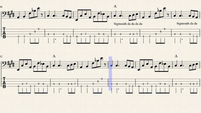 Big mouth strikes again - bassline смотреть онлайн