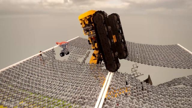 Cars Falls on LASER GRID | Teardown смотреть онлайн