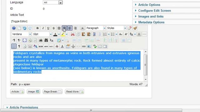 How to create articles in joomla 2.5 Part-10 смотреть онлайн