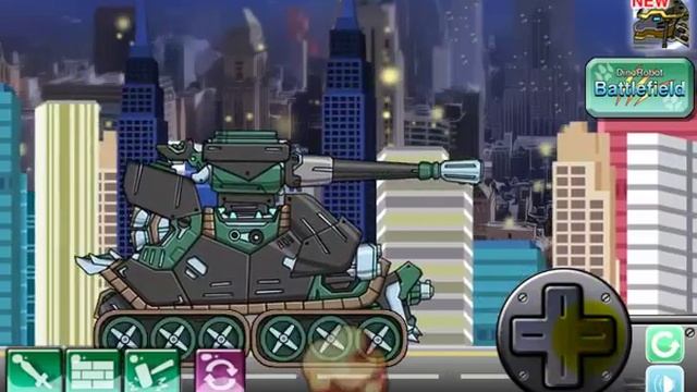 COMBINE DINO ROBOT - PROGANOCHELYS | TANK / DINOSAUR ROBOT ASSEMBLY | WALKTHROUGH смотреть онлайн