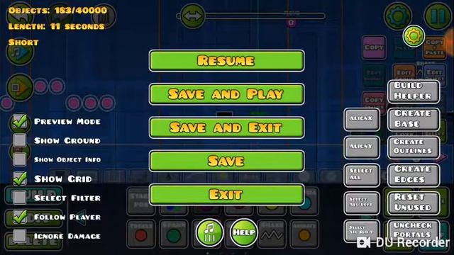 Как передвигать блоки во время игры в геометрии даш смотреть онлайн