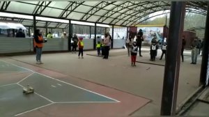 Играем в городки!(дошкольники)