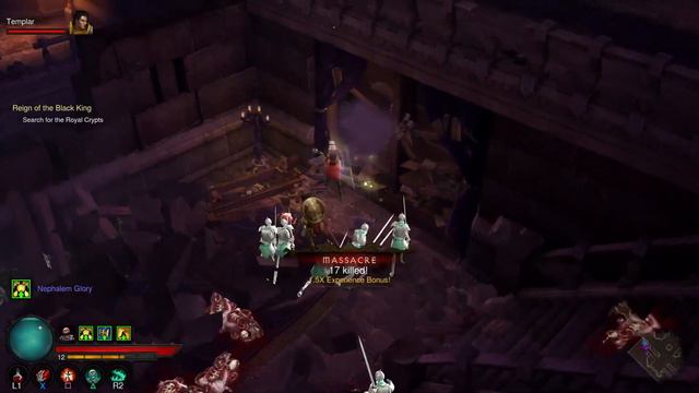 Diablo 3 EC Gameplay | Act I-2 | Necromancer | PS4 смотреть онлайн