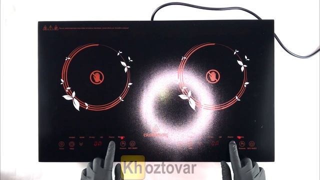 Распаковка инфракрасной сенсорной электроплиты Crownberg CB-1330 смотреть онлайн