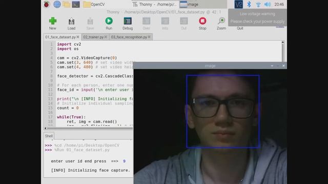 Применение компьютерного зрения под управлением Raspberry Pi смотреть онлайн