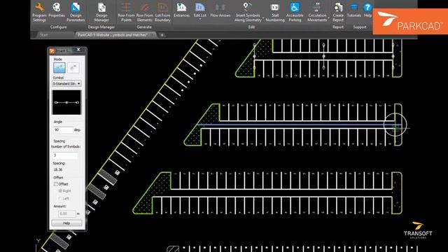 20 ParkCAD Insert Symbols along Geometry смотреть онлайн