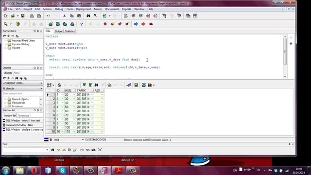 PL-SQL - 2- Variable Definition Part 2 смотреть онлайн