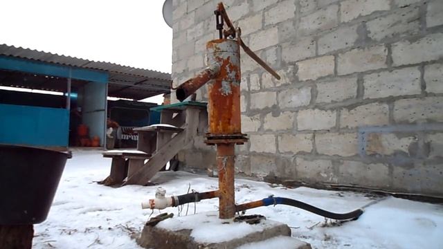 Водяной насос , ручной , открытого типа смотреть онлайн