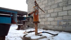 Водяной насос , ручной , открытого типа