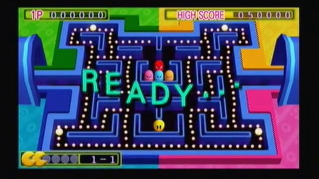 Namco Museum Virtual Arcade (Xbox 360) Pac-Man Arrangement смотреть онлайн