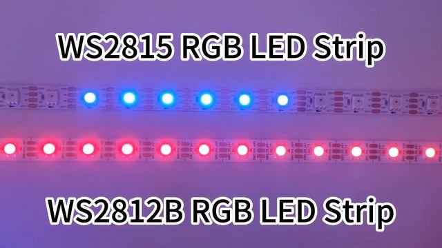 WS2815 VS WS2812B, A Comprehensive Comparison