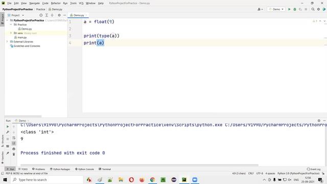 Type Casting in Python (Python Tutorial - Part 7) смотреть онлайн