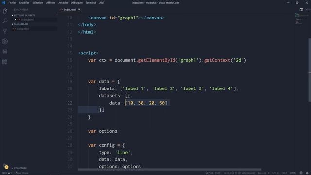 ChartJS : Créer des graphiques en JavaScript (canvas) смотреть онлайн
