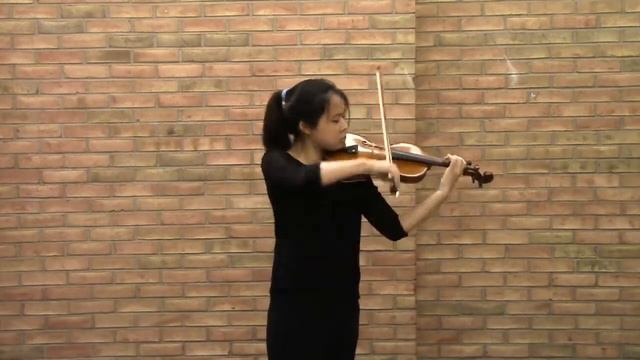 AK's violin playing for H.Vieuxtemps Violin Concerto No.5 смотреть онлайн