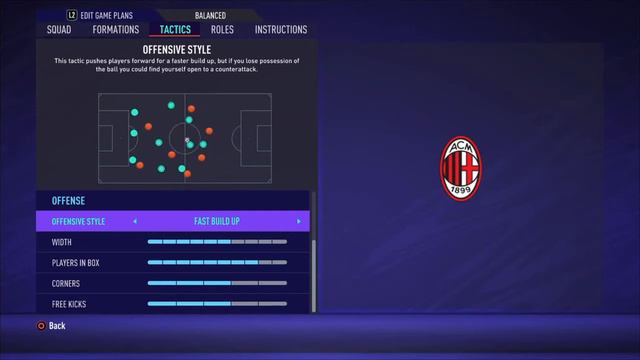 FIFA 21| HOW TO PLAY LIKE STEFANO PIOLI AC MILAN| FORMATION & TACTICS смотреть онлайн