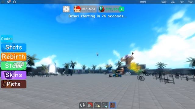 ДРЫЩ КАЧОК НА 150.000 СИЛЫ! ТРОЛЛИНГ КАЧКОВ!- СИМУЛЯТОР КАЧКА! ROBLOX | РОБЛОКС смотреть онлайн