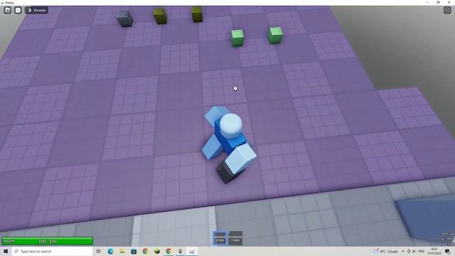How To Create An Impact Bomb Cube In Cube Combination Roblox! [OUTDATED]