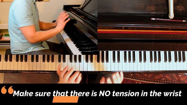 How To Keep A Relaxed Wrist While Playing The Piano | Piano Tips смотреть онлайн