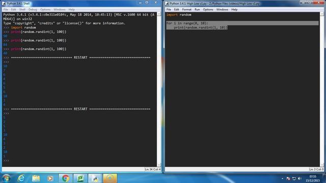 High Low Game in Python [Part 1.1] смотреть онлайн