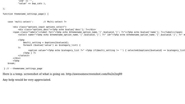 Wordpress: Category List in Theme Options Page (2 Solutions!!) смотреть онлайн
